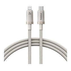 USB кабель Baseus P10378101 Titanium Alloy Apple iPhone SE 2022 / iPhone 14 Pro Max / iPhone 14 Plus / iPhone 14 Pro / iPhone 14 / iPhone 13 Pro / iPhone 13 Mini / iPhone 13 / iPhone 13 Pro Max / iPhone 12 Mini, Lightning, 1.0 м., Золотой