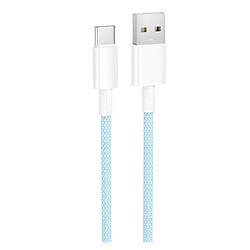 USB кабель Borofone BX117 Source, Type-C, 1.0 м., Синій