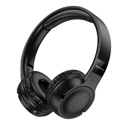 Bluetooth-гарнітура Borofone BO32 Show, Стерео, Чорний
