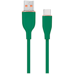 Кабель Cablexpert CC-USB2S-AMCM-1.5M-G, Type-C, 1.5 м., Зеленый