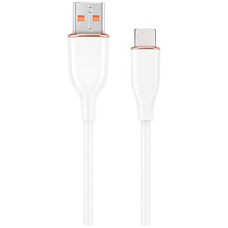 Кабель Cablexpert CC-USB2S-AMCM-1.5M-W, Type-C, 1.5 м., Білий