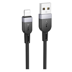 USB кабель Hoco X109 Energy Apple iPhone SE 2022 / iPhone 14 Pro Max / iPhone 14 Plus / iPhone 14 Pro / iPhone 14 / iPhone 13 Pro / iPhone 13 Mini / iPhone 13 / iPhone 13 Pro Max / iPhone 12 Mini / iPhone 12 Pro Max, Lightning, 1.0 м., Чорний