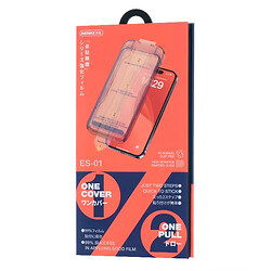 Защитное стекло Apple iPhone 15 / iPhone 15 Pro, Remax ES-01, Черный