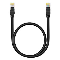 Патч-корд Baseus B00133206111-00 High Speed, RJ45, 0.5 м., Чорний