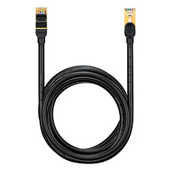 Патч-корд Baseus WKJS010501 High Speed Seven, RJ45, 5.0 м., Черный