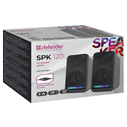 Колонки для компьютера Defender SPK-120, Черный - № 5