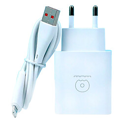 СЗУ WUW T95 Apple iPhone SE 2022 / iPhone 14 Pro Max / iPhone 14 Plus / iPhone 14 Pro / iPhone 14 / iPhone 13 Pro / iPhone 13 Mini / iPhone 13 / iPhone 13 Pro Max / iPhone 12 Mini / iPhone 12 Pro Max / iPhone 12 Pro, С кабелем, Lightning, Белый