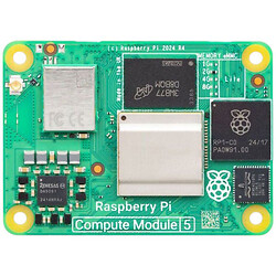 Raspberry Pi Compute Module 5 (CM5) 4ГБ RAM/0ГБ eMMC LITE, Wi-Fi (CM5104000)