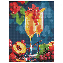 Алмазная мозаика "Игристое наслаждение", 30х40 см, Ідейка