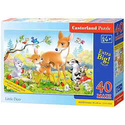 Пазл maxi "Оленята", 40 дет, Castorland