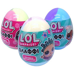 Флаффи слайм в яйце "Lovin L.O.L. Surprise!", 140 мл, микс видов, Окто
