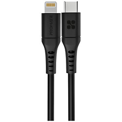Кабель Promate PowerLink Apple iPhone SE 2022 / iPhone 14 Pro Max / iPhone 14 Plus / iPhone 14 Pro / iPhone 14 / iPhone 13 Pro / iPhone 13 Mini / iPhone 13 / iPhone 13 Pro Max / iPhone 12 Mini / iPhone 12 Pro Max / iPhone 12 Pro, Lightning, 1.2 м., Черный