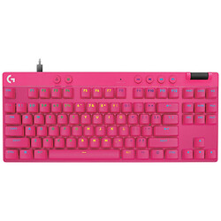 Клавиатура Logitech G PRO X TKL Rapid, Бордовый
