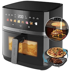 Мультипечь Cecotec Cecofry&Grill Duoheat 8000, Черный