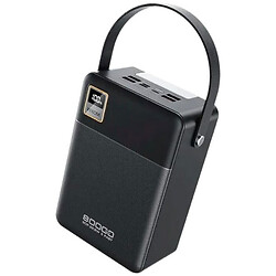Портативна батарея (Power Bank) Wecome WP-78, 80000 mAh, Чорний