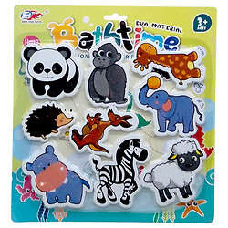 Набір для ванної "Тварини", 9 фомових фігурок, SEN YAN TOYS