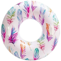 Надувной круг "ПЕРО ПАВИЧА", с ручками 97 см, Intex