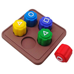 Настольная игра "Гонгги (Gonggi): Игра в кальмара", резиновые, на подставке, вид 4, Mic