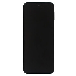 Дисплей (экран) Samsung F700 Galaxy Z Flip (2020), Original (100%), С сенсорным стеклом, С рамкой, Черный