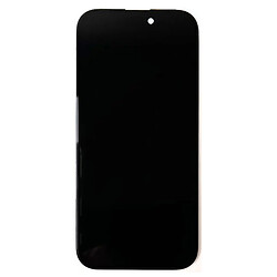 Дисплей (экран) iPhone 16 Pro, High quality, С сенсорным стеклом, С рамкой, Черный
