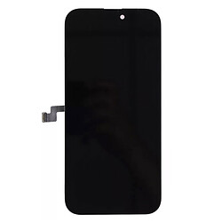 Дисплей (екран) iPhone 16 Pro Max, High quality, З сенсорним склом, З рамкою, Чорний