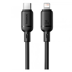 USB кабель Baseus P10377700113-00 Silky Apple iPhone SE 2022 / iPhone 14 Pro Max / iPhone 14 Plus / iPhone 14 Pro / iPhone 14 / iPhone 13 Pro / iPhone 13 Mini / iPhone 13 / iPhone 13 Pro Max / iPhone 12 Mini / iPhone 12 Pro Max, Lightning, 1.0 м., Черный