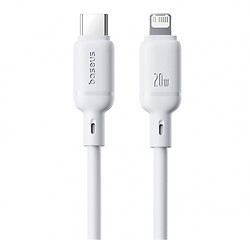 USB кабель Baseus P10377700213-00 Silky Apple iPhone SE 2022 / iPhone 14 Pro Max / iPhone 14 Plus / iPhone 14 Pro / iPhone 14 / iPhone 13 Pro / iPhone 13 Mini / iPhone 13 / iPhone 13 Pro Max / iPhone 12 Mini / iPhone 12 Pro Max, Lightning, 1.0 м., Белый