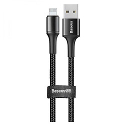 USB кабель Baseus CALGH-B01 Halo Apple iPhone SE 2022 / iPhone 14 Pro Max / iPhone 14 Plus / iPhone 14 Pro / iPhone 14 / iPhone 13 Pro / iPhone 13 Mini / iPhone 13 / iPhone 13 Pro Max / iPhone 12 Mini / iPhone 12 Pro Max, Lightning, 1.0 м., Черный