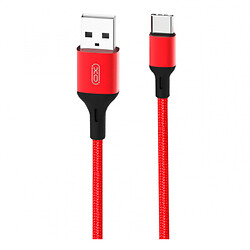 USB кабель XO NB143, Type-C, 2.0 м., Красный