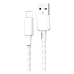 USB кабель XO NB249, Type-C, 1.0 м., Білий