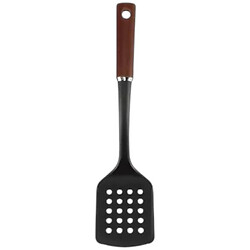 Лопатка кухонная с отверстиями нейлоновая GUSTO Орех
