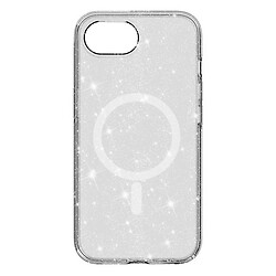 Чехол (накладка) Apple iPhone 16e, Epik Galaxy Sparkle, MagSafe, Прозрачный