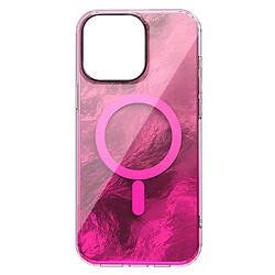 Чехол (накладка) Apple iPhone 14 Pro Max, Shiny Mountain, MagSafe, Розовый