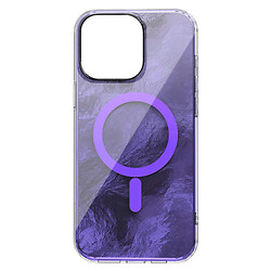 Чехол (накладка) Apple iPhone 15 Pro, Shiny Mountain, MagSafe, Фиолетовый