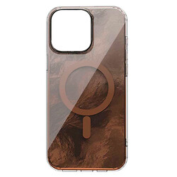 Чехол (накладка) Apple iPhone 15 Pro Max, Shiny Mountain, MagSafe, Chocolate, Коричневый