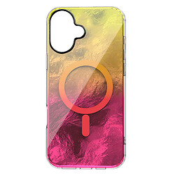 Чохол (накладка) Apple iPhone 16, Shiny Mountain, Yellow-Pink, MagSafe, Жовтий