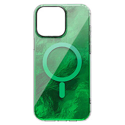 Чехол (накладка) Apple iPhone 16 Pro, Shiny Mountain, MagSafe, Зеленый