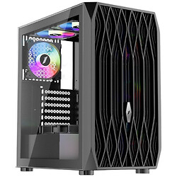Корпус 1stPlayer AY7-BK-4F1, Черный