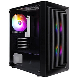 Корпус 1stPlayer BS-2-BK-3F1, Чорний