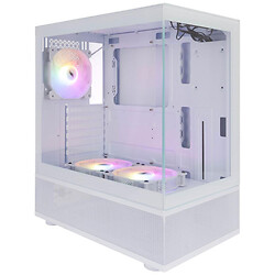 Корпус 1stPlayer Mi7-A-WH-2F7R-W-1F7-W, Белый