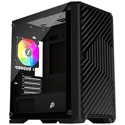 Корпус 1stPlayer T5-BK-4F1, Черный