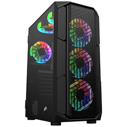 Корпус 1stPlayer XF-BK-4F7, Черный