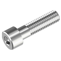 DIN912 Винт М2,5х6 циллиндрическая головка, А2, INB