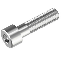 DIN912 Винт М12х20 циллиндрическая головка, 8.8 цинк белый, INB
