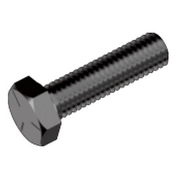Болт 1/4"-28x1" (26 мм) UNF Gr5(8.8) без покриття (~din 933)ASME B 18.2.1 HHCB/HCS