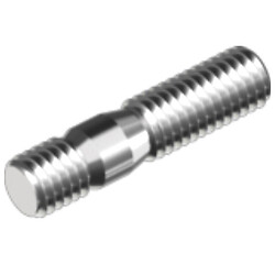 DIN939 Шпилька двостороння (1,25d) М8х30 8.8, цинк білий