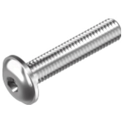 ISO7380-2 Гвинт М6х30 з буртиком А2 INB