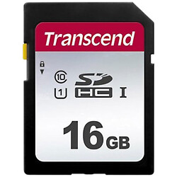 Карта памяти TRANSCEND UHS-I U1, 16 Гб.