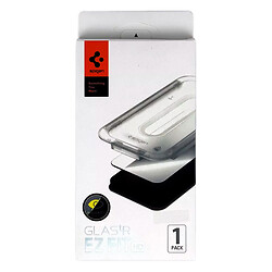 Защитное стекло Apple iPhone 15 / iPhone 15 Pro, Spigen Glastr EZ FIT, Черный