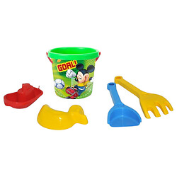 Набор песка "Микки-Гол", 5 эл. с термонаклейкой Disney, Wader